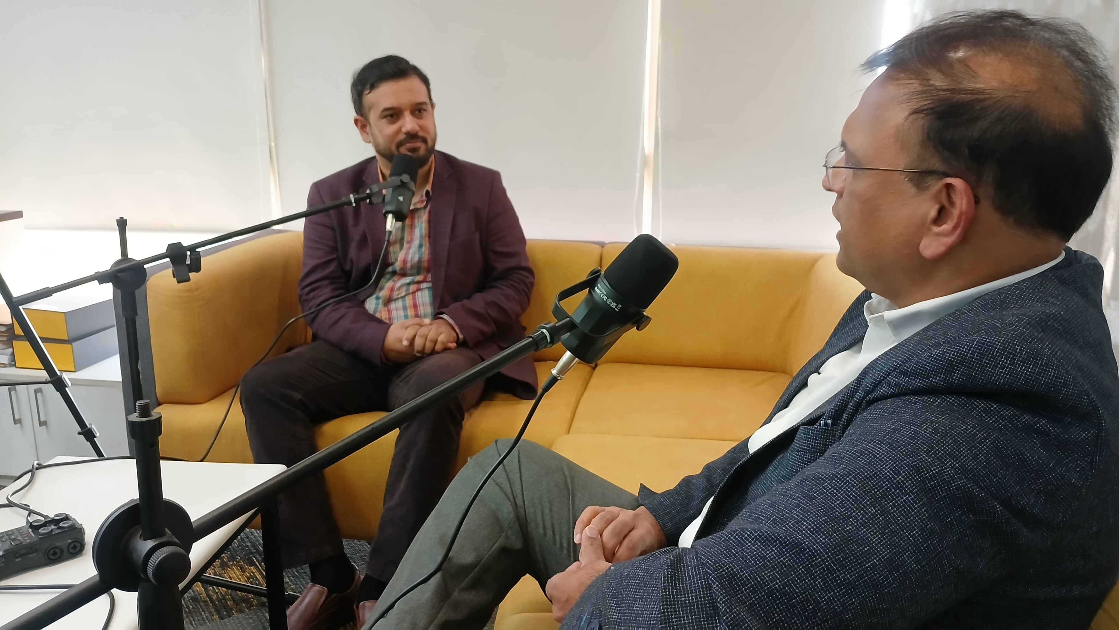 Cosette Media podcast interview production