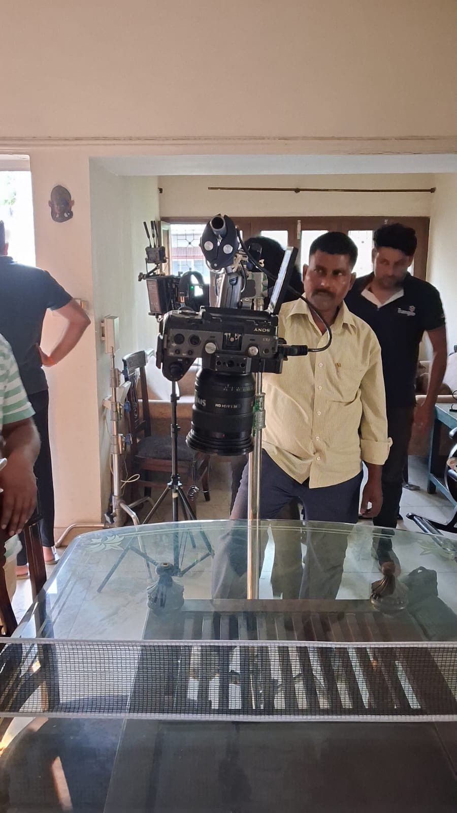 Cinema Camera Dining Room Setup