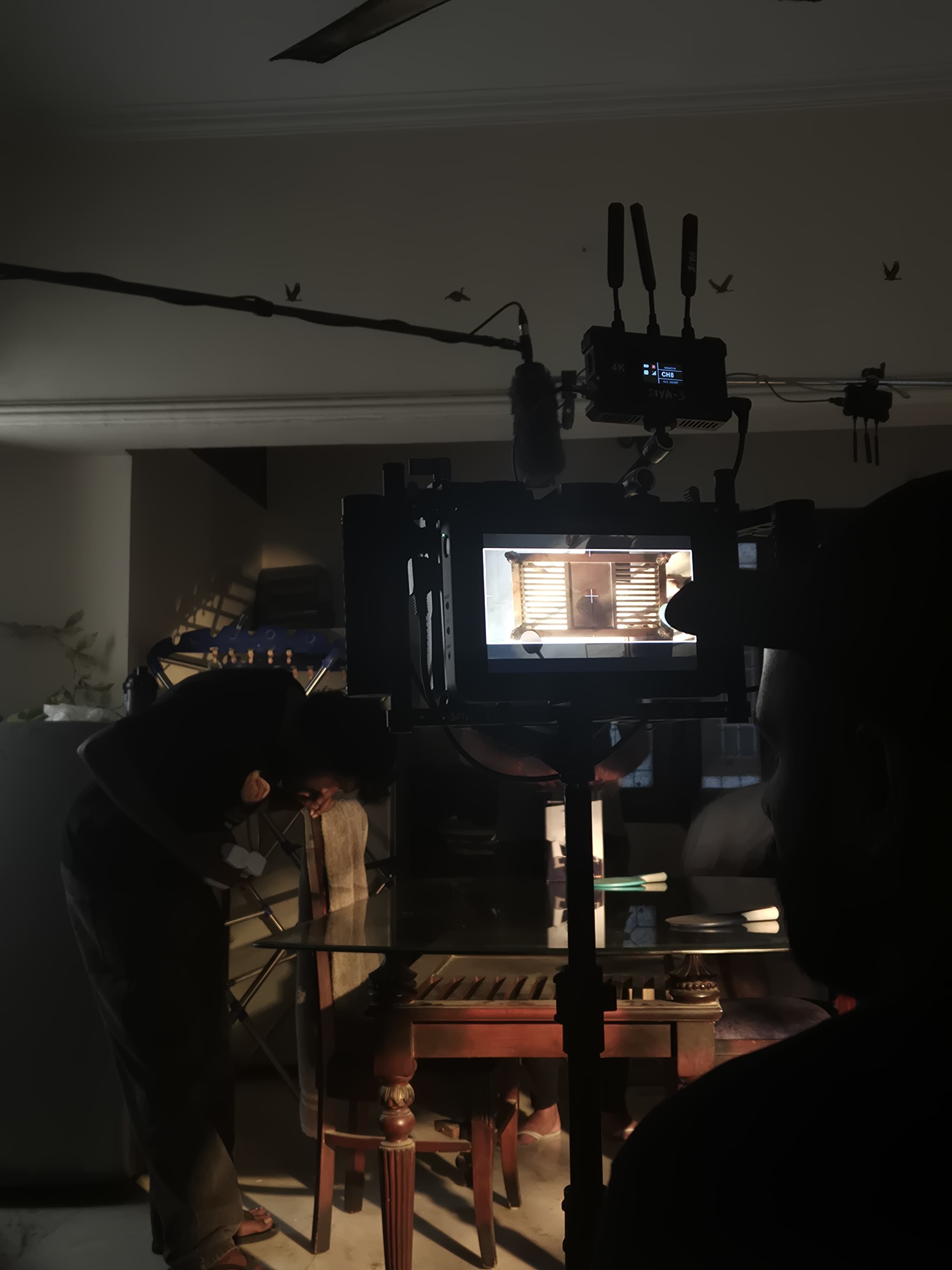 Low-Light Monitor Frame