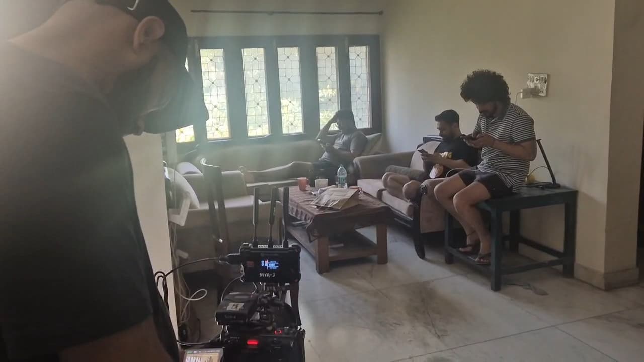 Living Room Production Setup