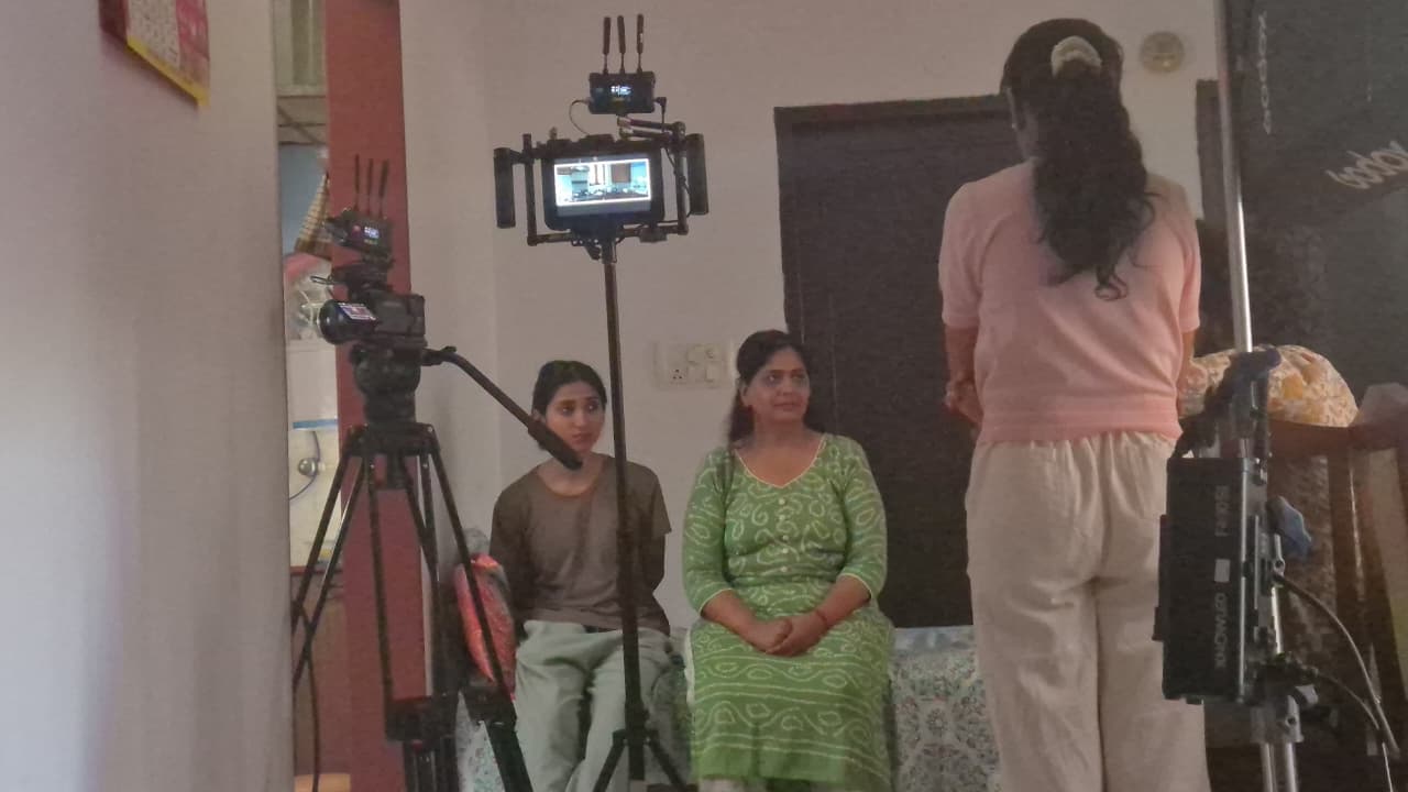 Client Interview Shoot Setup